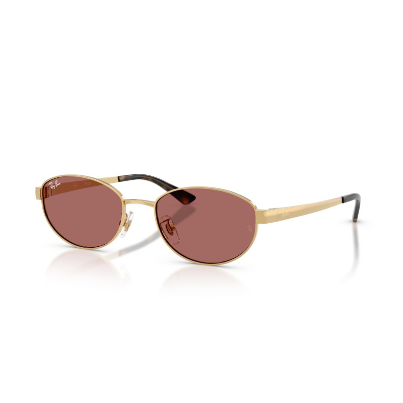 Ray-Ban RB3774D Oro Arista | Occhiali da Sole Ovali Iconici