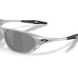 Occhiali Oakley Cage Jacket X-Silver | Prizm Black Polarized