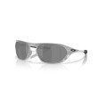 Occhiali Oakley Cage Jacket X-Silver | Prizm Black Polarized