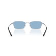 Ray-Ban RB8069D: Occhiali da Sole in Titanio Argento | Qualità Premium