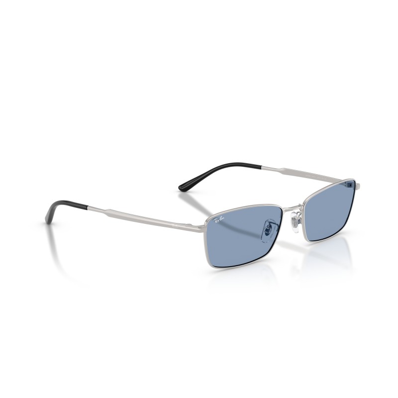 Ray-Ban RB8069D: Occhiali da Sole in Titanio Argento | Qualità Premium