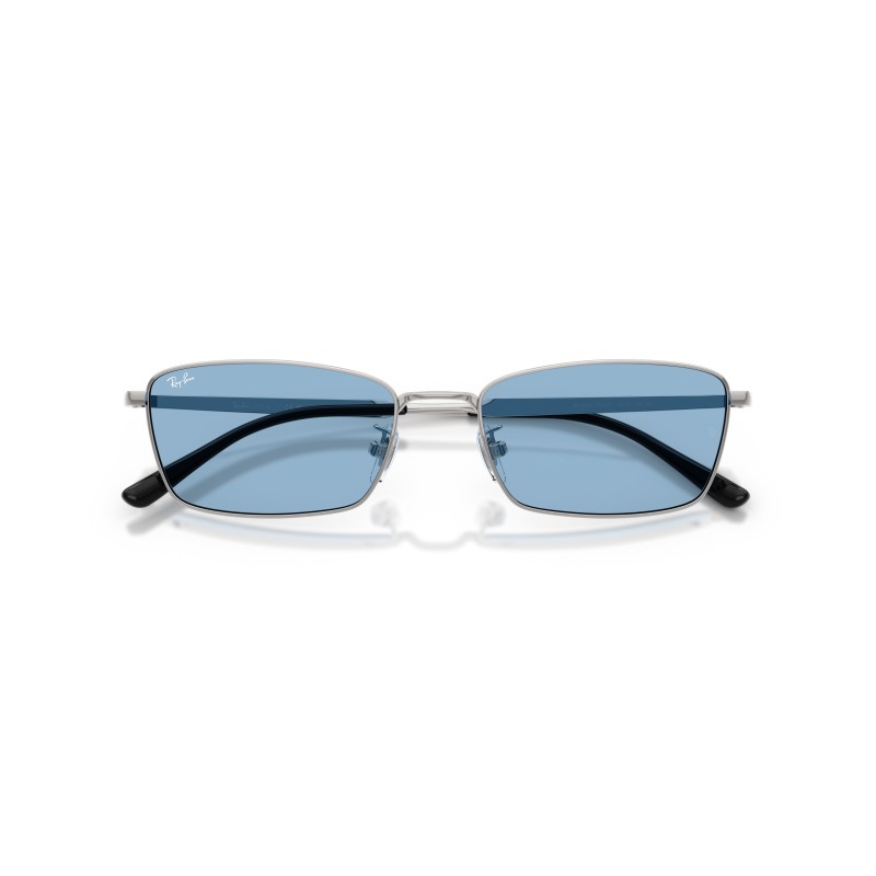 Ray-Ban RB8069D: Occhiali da Sole in Titanio Argento | Qualità Premium