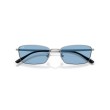 Ray-Ban RB8069D: Occhiali da Sole in Titanio Argento | Qualità Premium