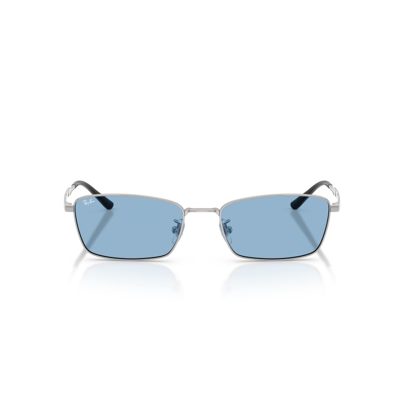 Ray-Ban RB8069D: Occhiali da Sole in Titanio Argento | Qualità Premium