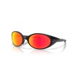 Oakley Eye Jacket Redux - Nero Inchiostro | Prizm Ruby