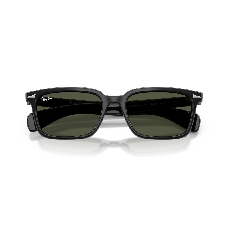 Ray-Ban Brunel RB2234: Occhiali da Sole Rettangolari Iconici