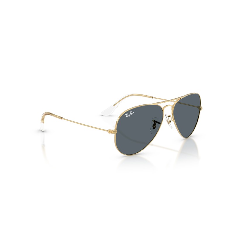 Ray-Ban Aviator RB3025 9219R5 58 Gold & Blue Gradient Sunglasses