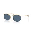 Ray-Ban RB8551: Occhiali da Sole Ovali Semi-Rimless | Design Moderno