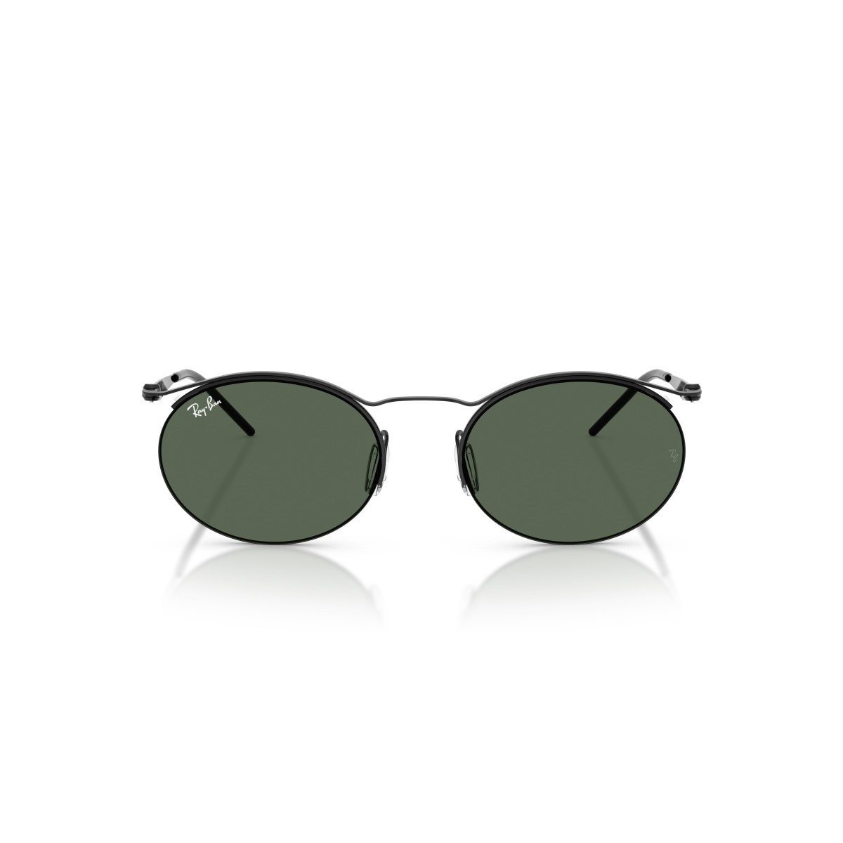 Ray-Ban RB8551 Oval Sunglasses | Unisex Metal Frame