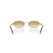 Miu Miu MU A54S Zonnebril - Luxe Ovale Damesbril