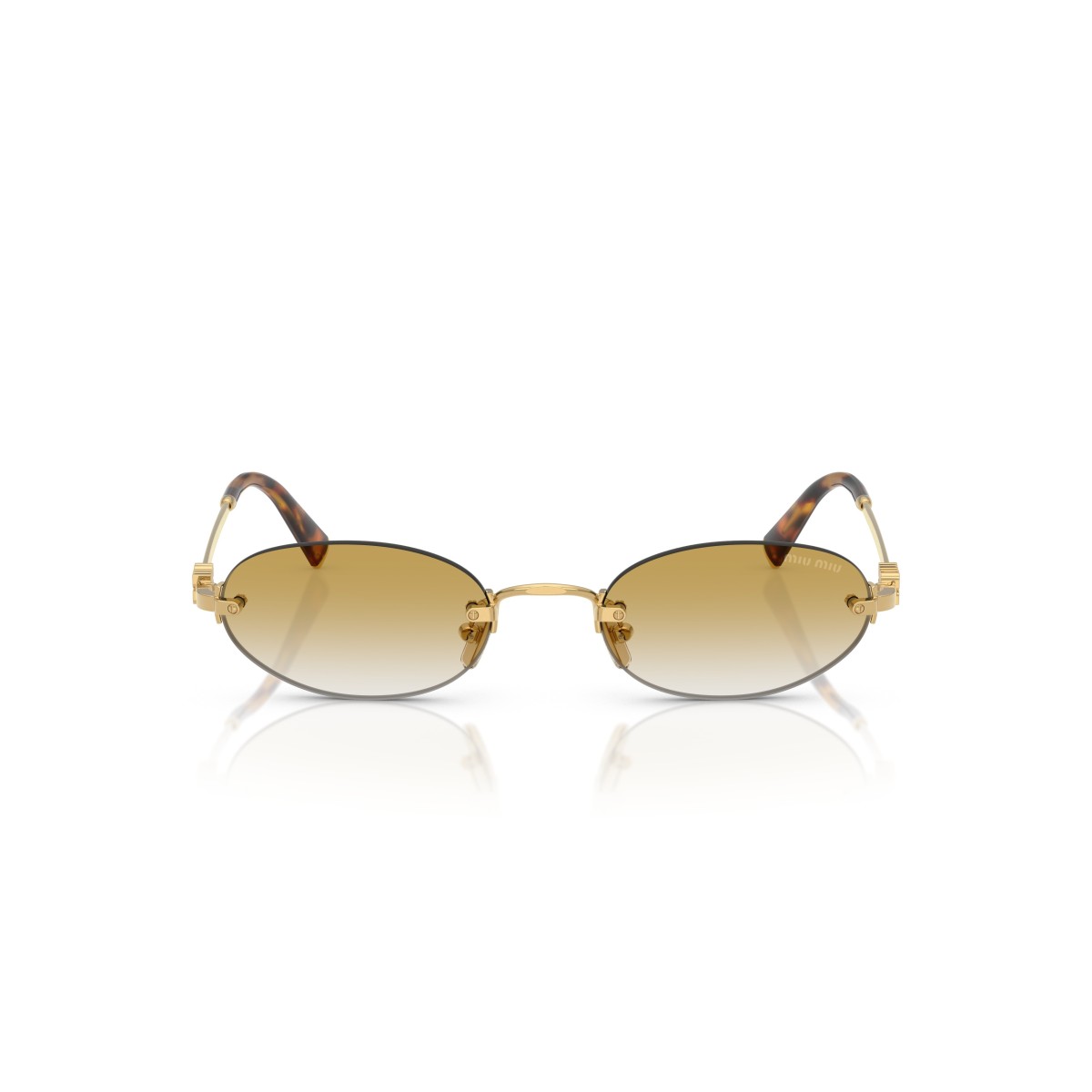 Miu Miu MU A54S Zonnebril - Luxe Ovale Damesbril