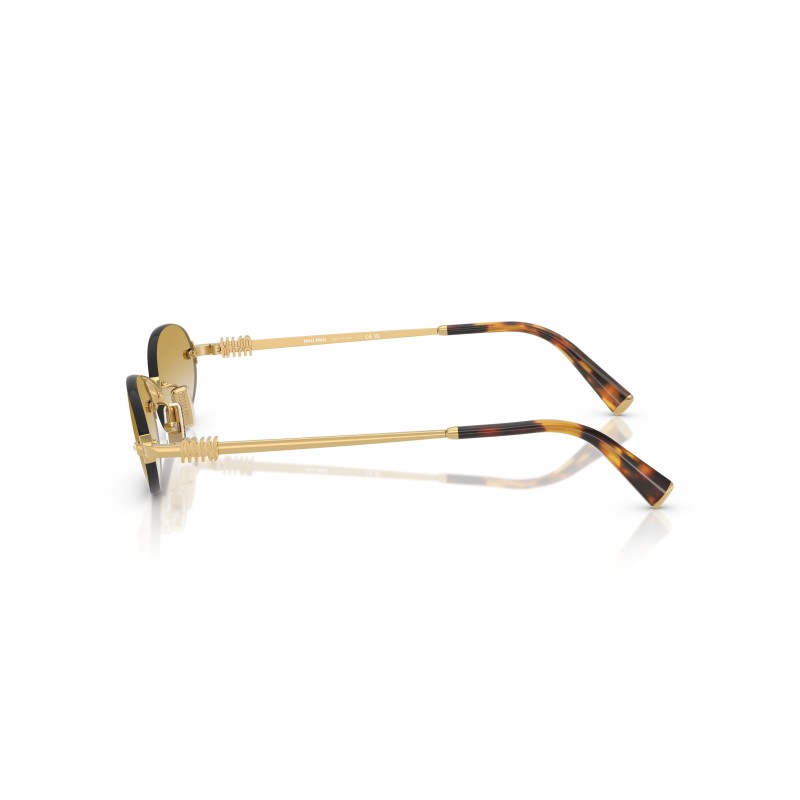 Lunettes de soleil Miu Miu MU A54S | Design Ovale Rimless