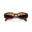 Lunettes de soleil Miu Miu MU C01S Havana | Style Ovale Sophistiqué
