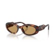 Miu Miu MU C01S 27L10Y Zonnebril - Havana Patroon | Luxe Eyewear