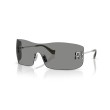 Miu Miu MU B53S Sunglasses | Luxury Rectangular Metal Frames