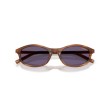 Lunettes de soleil Prada PR D17S - Striped Rosewood | Luxe Italien