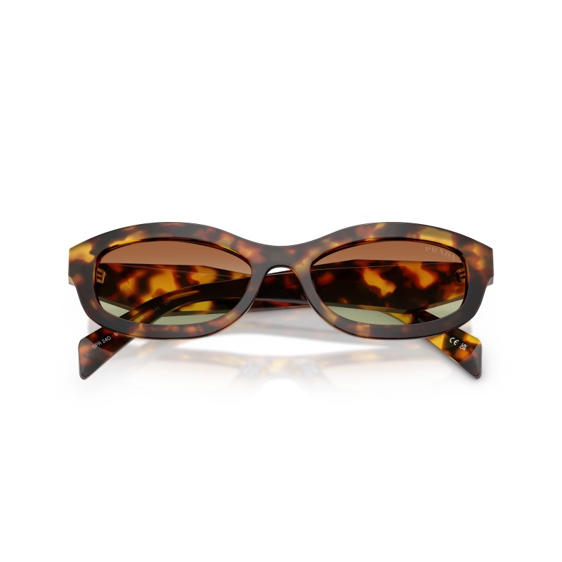 Prada PR D24S Zonnebril - Tortoise | Luxe Damesbril