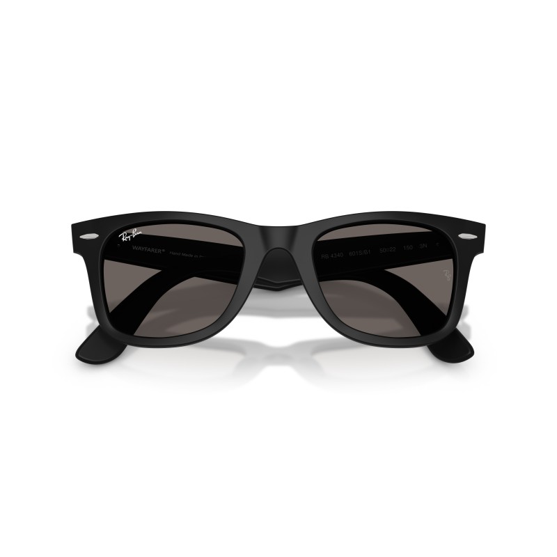 Ray-Ban Wayfarer Ease RB4340 Nero Opaco | Occhiali da Sole Iconici