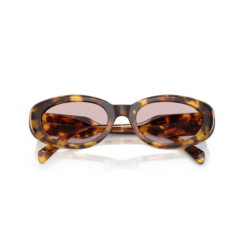 Miu Miu MU C01S Oval-Frame Acetate Sunglasses | Luxury Eyewear