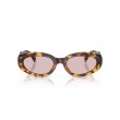 Miu Miu MU C01S Oval-Frame Acetate Sunglasses | Luxury Eyewear