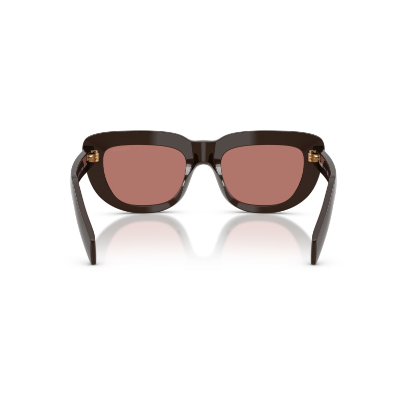Prada PR D07S 27I80W Zonnebril - Cigar Acetaat | Luxe Eyewear
