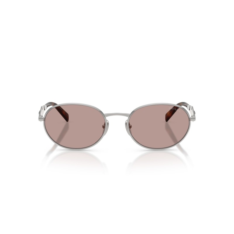 Occhiali da Sole Prada PR D57S | Design Ovale in Metallo