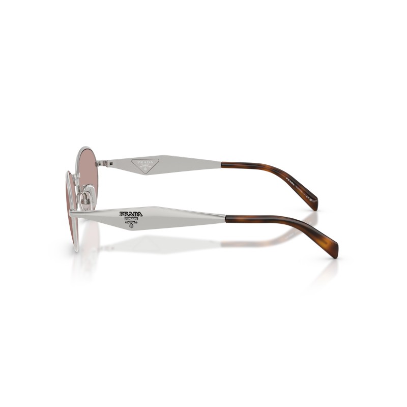 Occhiali da Sole Prada PR D57S | Design Ovale in Metallo
