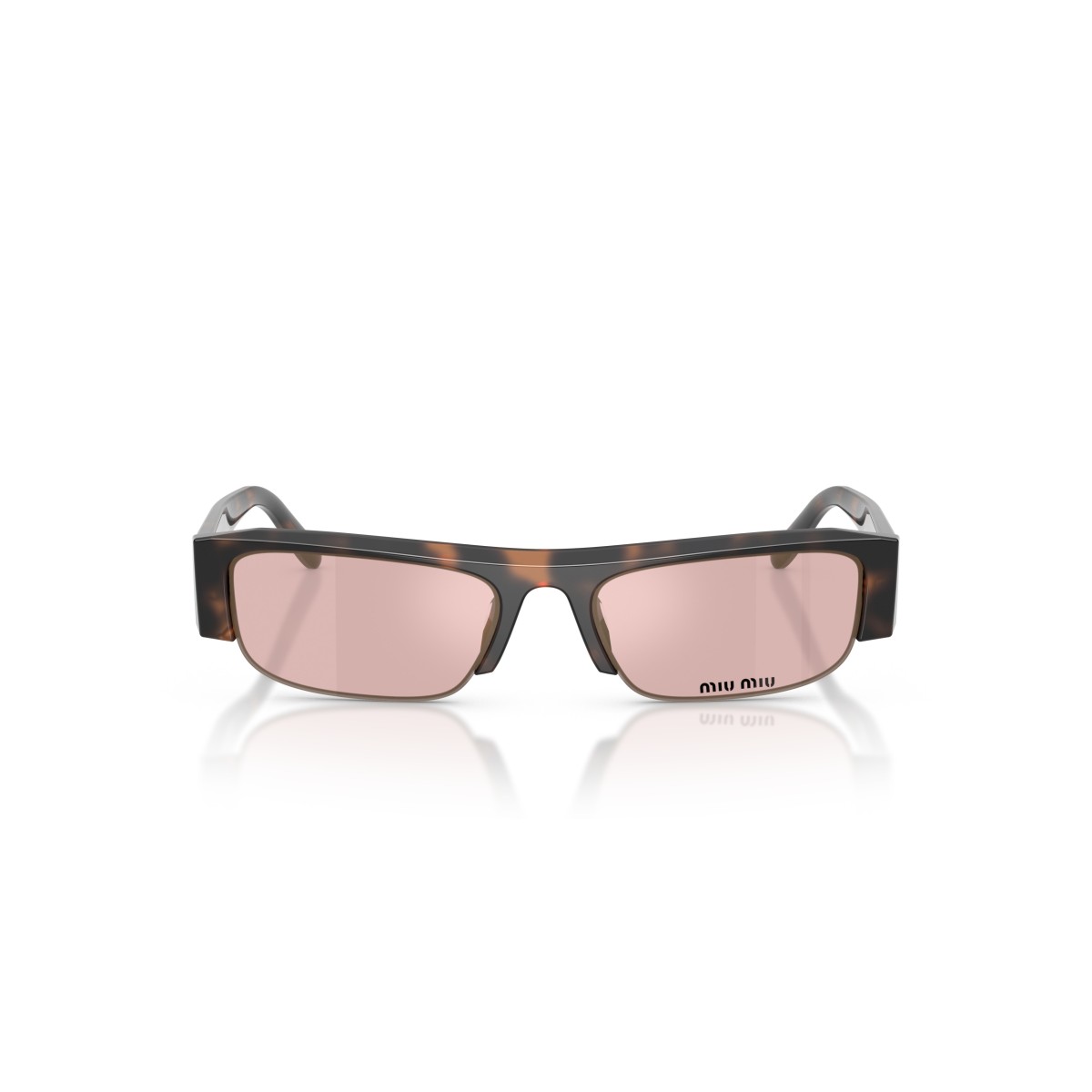 Lunettes de soleil Miu Miu MU B07S | Design Rectangulaire Luxe