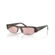 Miu Miu MU B07S Zonnebril - Luxe Rechthoekig Design