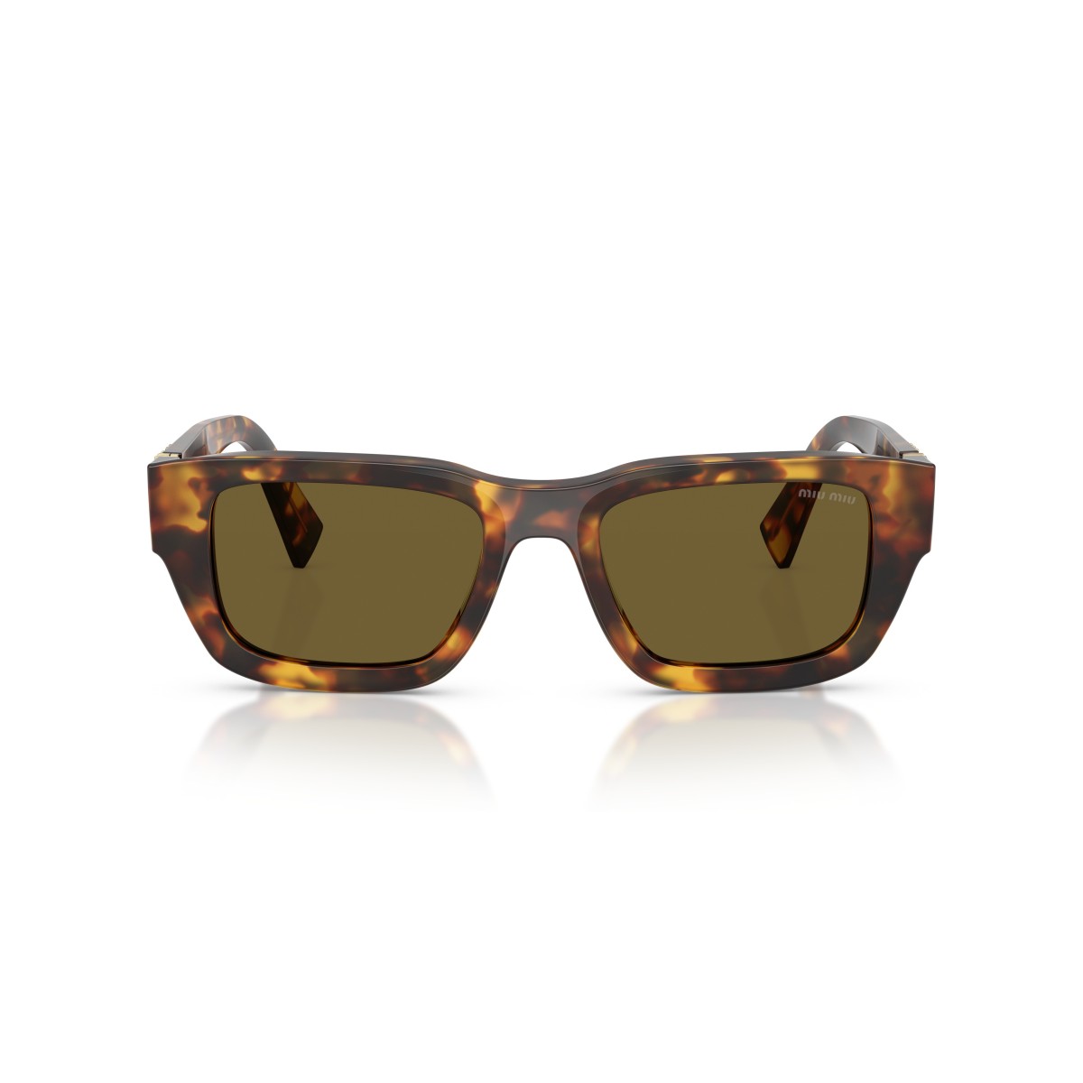 Miu Miu MU C04S 14L09Z Zonnebril - Honey Havana | Luxe Eyewear