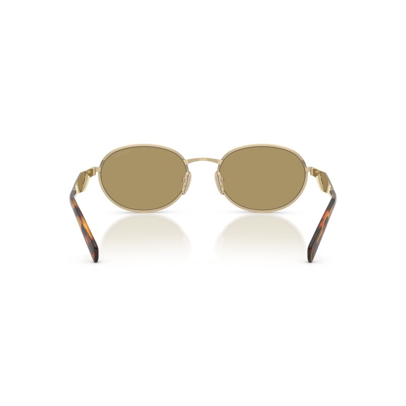 Occhiali da Sole Prada PR D57S Ovale in Metallo | Lusso e Stile