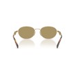 Occhiali da Sole Prada PR D57S Ovale in Metallo | Lusso e Stile