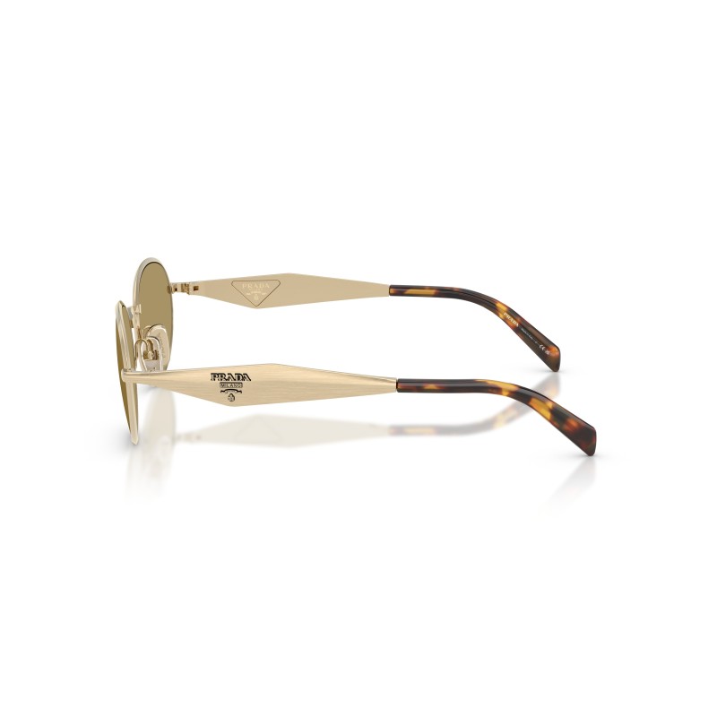Occhiali da Sole Prada PR D57S Ovale in Metallo | Lusso e Stile