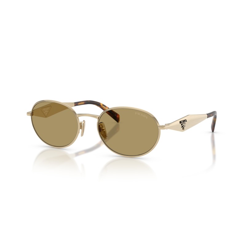 Occhiali da Sole Prada PR D57S Ovale in Metallo | Lusso e Stile