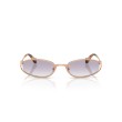 Lunettes de soleil Miu Miu MU C51S | Luxe et Élégance Dorée