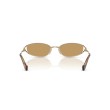 Miu Miu MU C51S Zonnebril - Luxe Irregular Metalen Design