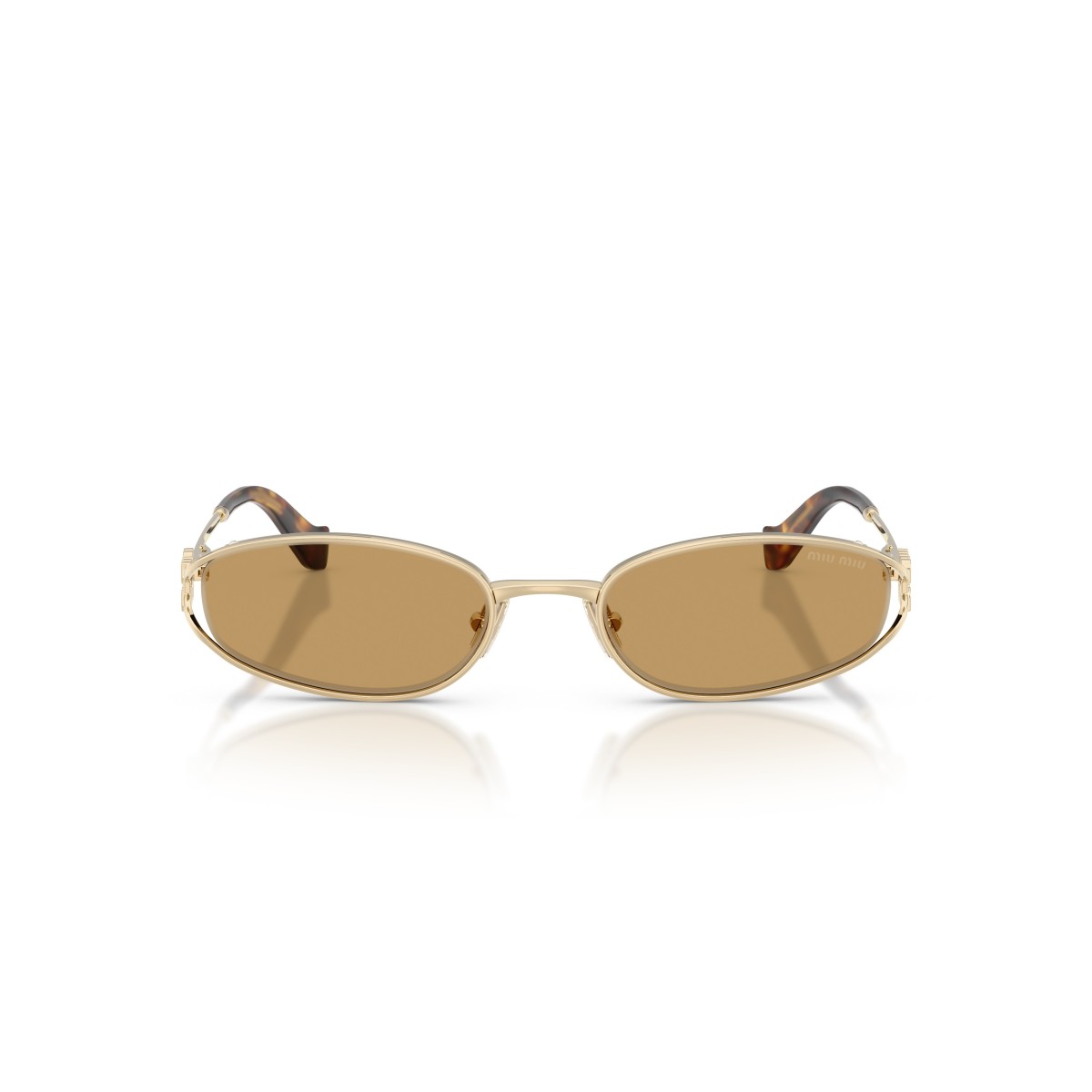 Miu Miu MU C51S Zonnebril - Luxe Irregular Metalen Design