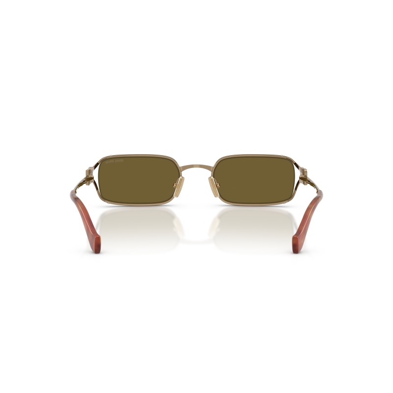 Miu Miu MU C50S Rectangular Metal Sunglasses for Women