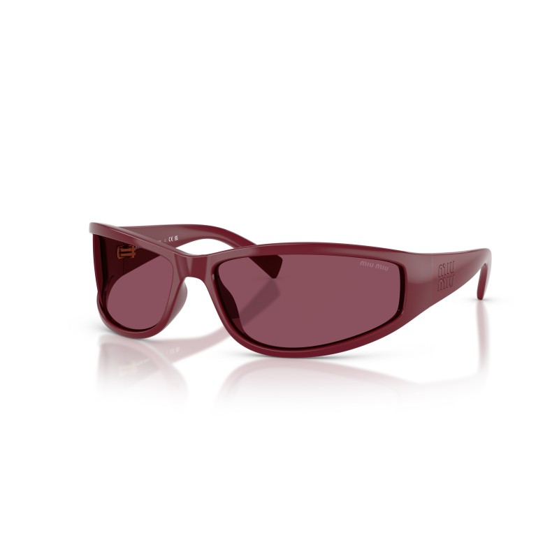 Miu Miu MU C06SU Bordeaux Zonnebril | Luxe Eyewear