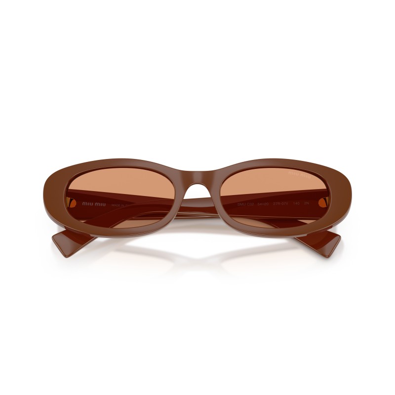 Miu Miu MU C02S Sunglasses - Bordeaux Frame | Luxury Eyewear