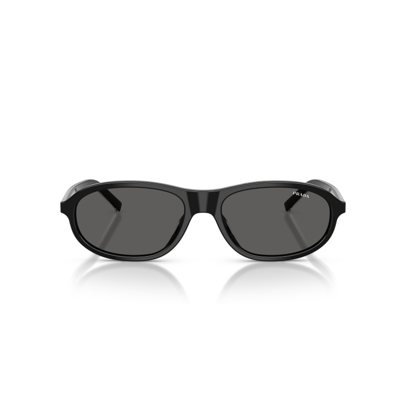 Prada PR D20SU 29O20Z Zonnebril - Zwart/Basalt Hoorn | Luxe Eyewear