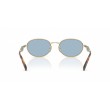 Prada PR D57S ZVN40Q Zonnebril - Goud | Luxe Damesbril