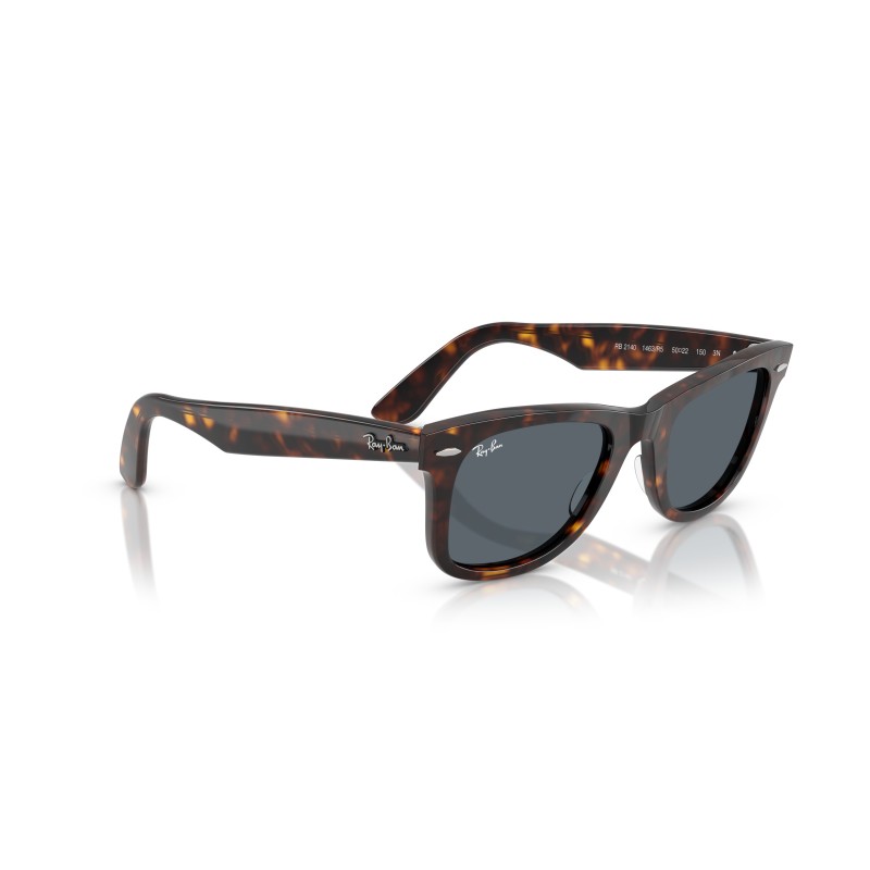 Ray-Ban Original Wayfarer RB2140 1463R5 Havana/Blauw - Iconisch Design
