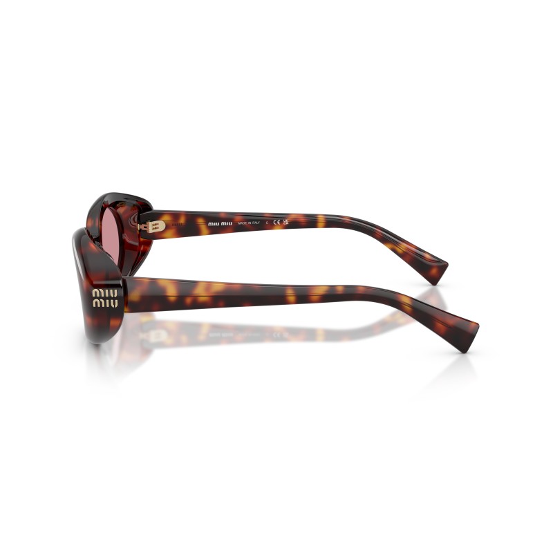 Occhiali da Sole Miu Miu MU B09S | Design Ovale e Spoiler in Acetato