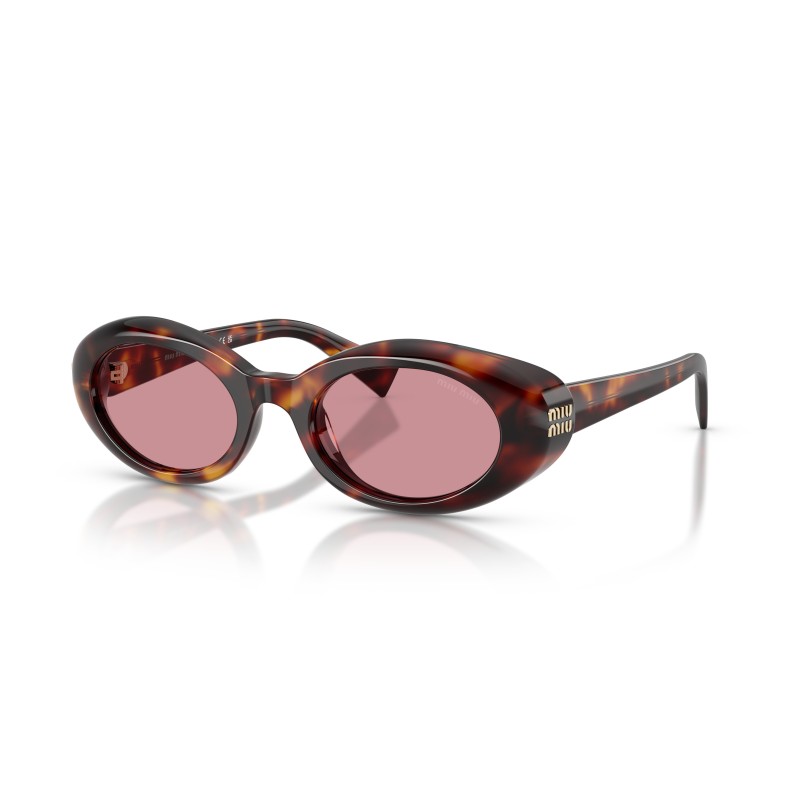 Miu Miu MU B09S Oval Sunglasses | Luxury Designer Eyewear