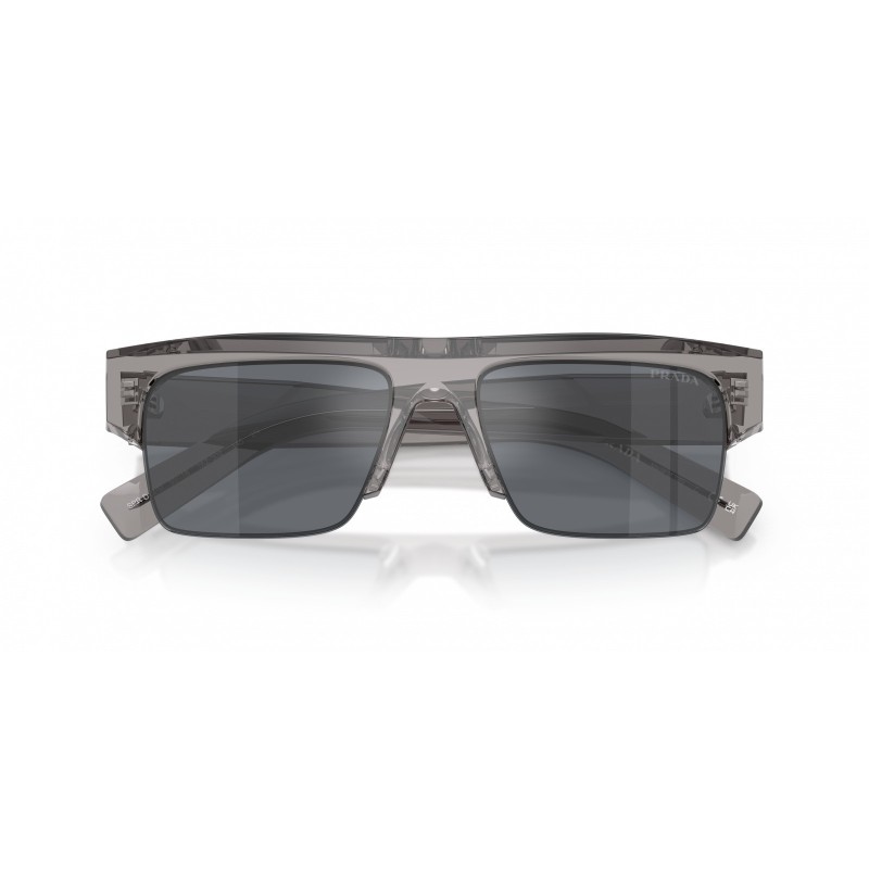 Prada PR D12SU Sunglasses - Transparent Asphalt | Luxury Eyewear