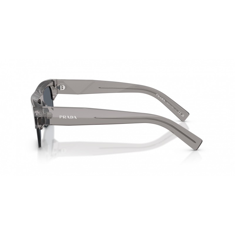 Prada PR D12SU Sunglasses - Transparent Asphalt | Luxury Eyewear