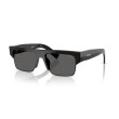 Prada PR D12SU 16K20Z Zonnebril - Zwart Rechthoekig Design