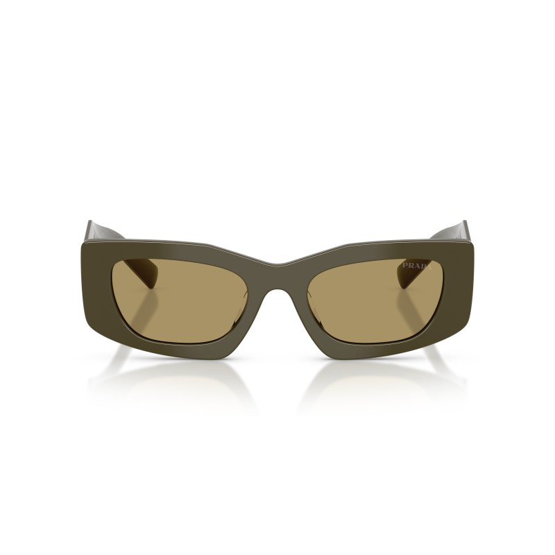 Prada PR D03SD 26J70G Laurel Rectangle Sunglasses for Women