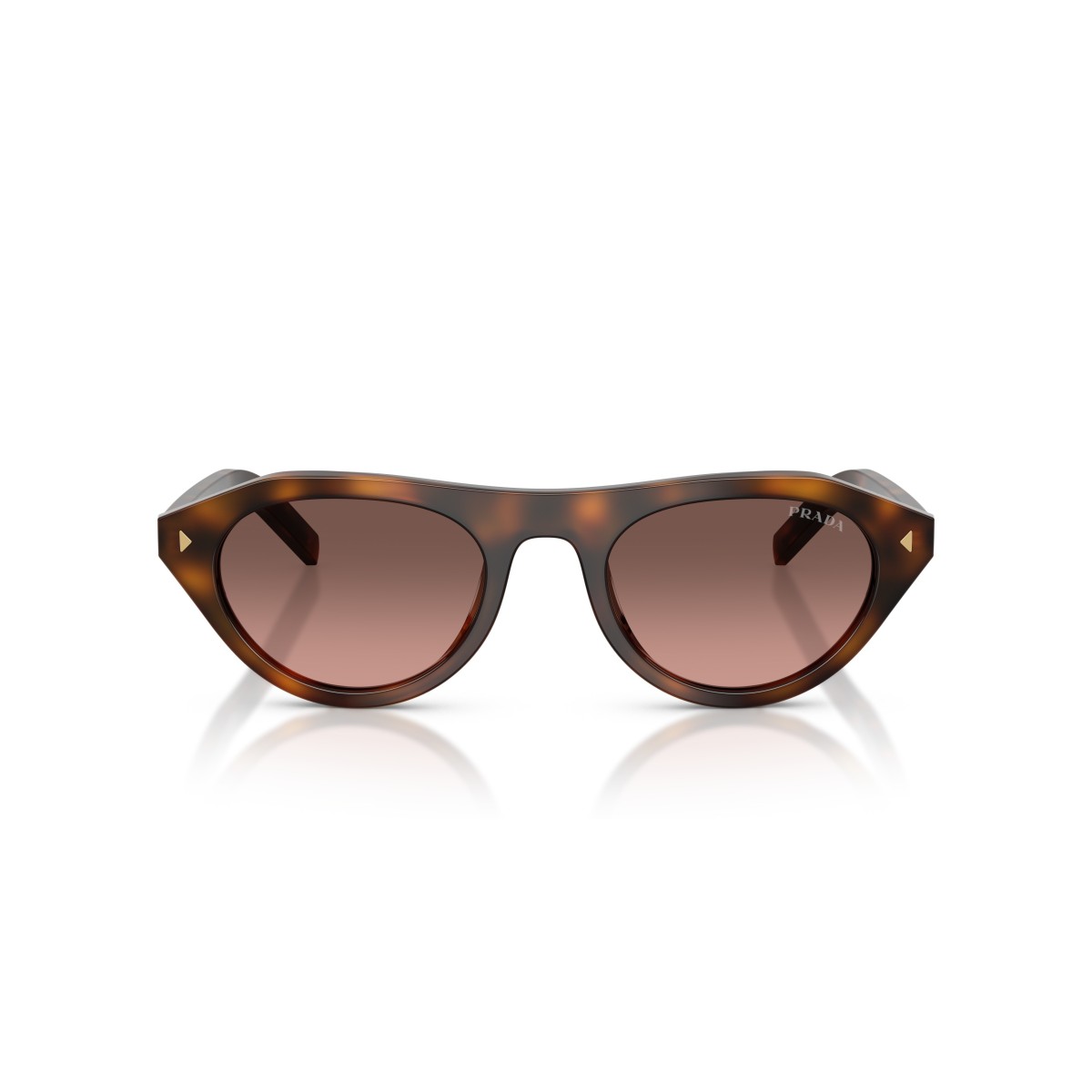Prada PR B15S Zonnebril - Luxe Ovaal Montuur | Officiële Stijl